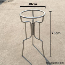 老式脸盆架子落地不锈钢脸盆架简易洗脸架洗手间三角架家用面盆架