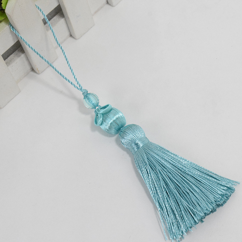 厂家现货蝴蝶花吊球抱枕吊穗 流苏吊球窗帘花边辅料20个1包不单卖