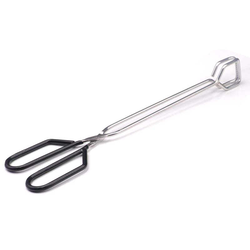 Barbacoa parrilla clip de carbono clip de alimentos de acero inoxidable clip de barbacoa mango negro clip de pan clip de alimentos de cocina