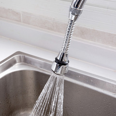 Extended faucet extender spout anti-splash head water saver kitchen household extended shower spray filter