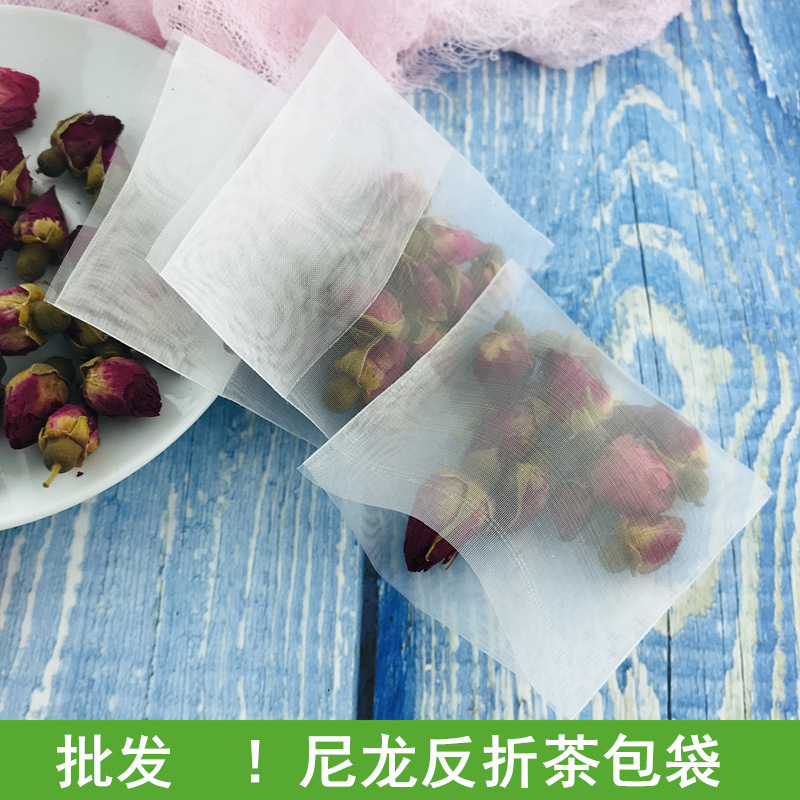 7*7.5 Large Reflexed nylon Tea bags Tea bags scented tea coffee Tea disposable Filter bags Bag