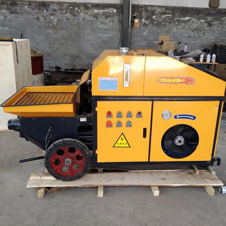 New concrete conveyor pump 15KW indoor constructor pillar mortar…