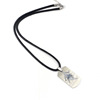 Fashionable pendant stainless steel, necklace, short accessory for beloved, European style