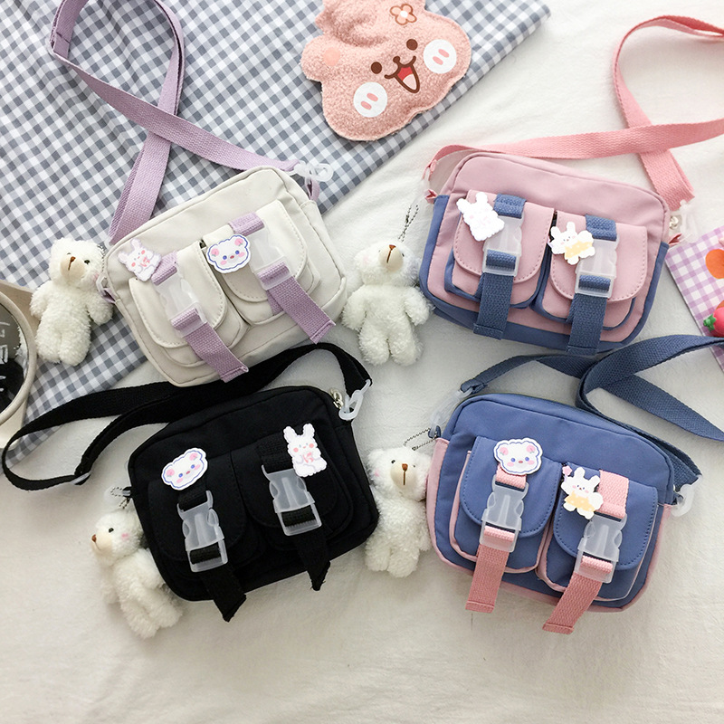 Japanese ins cute shoulder bag sweet gir...