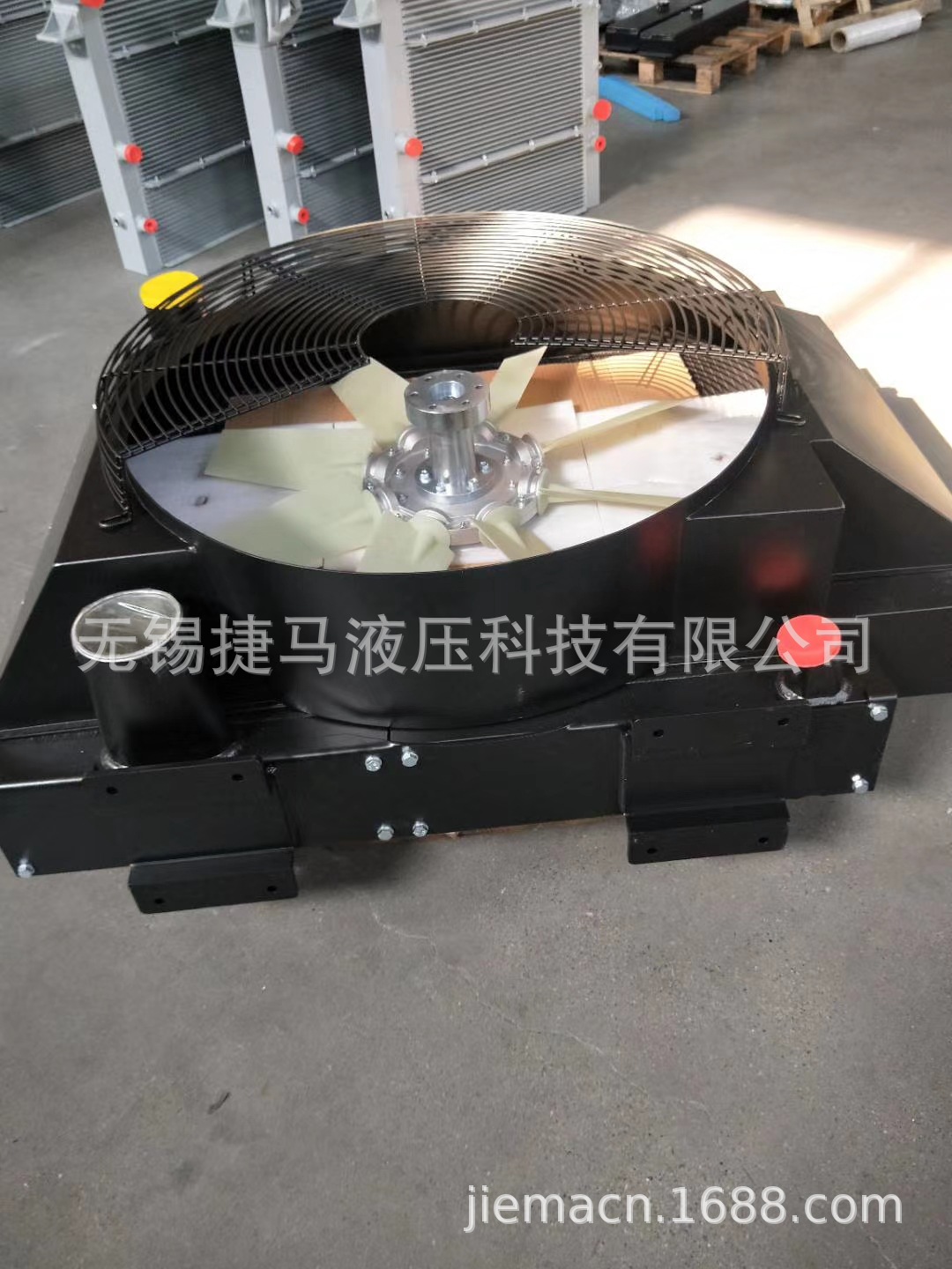 工程机械用板翅式冷却器总成 组合冷却器  含电机/风罩/泵