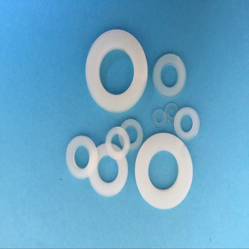 特惠尼龙平垫M3 塑胶平垫圈 尼龙华司 尼龙介子 白色尼龙塑料平垫