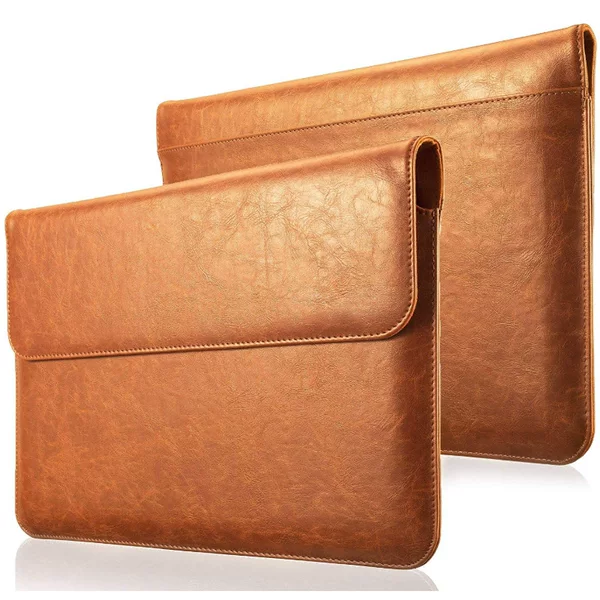 Factory Direct laptop bag clutch computer leather case tablet liner bag computer leather protective case
