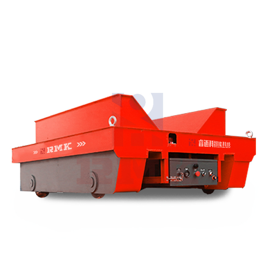 轨道运输平板车20t输送玻璃地轨转运平车蓄电池物流轨道车