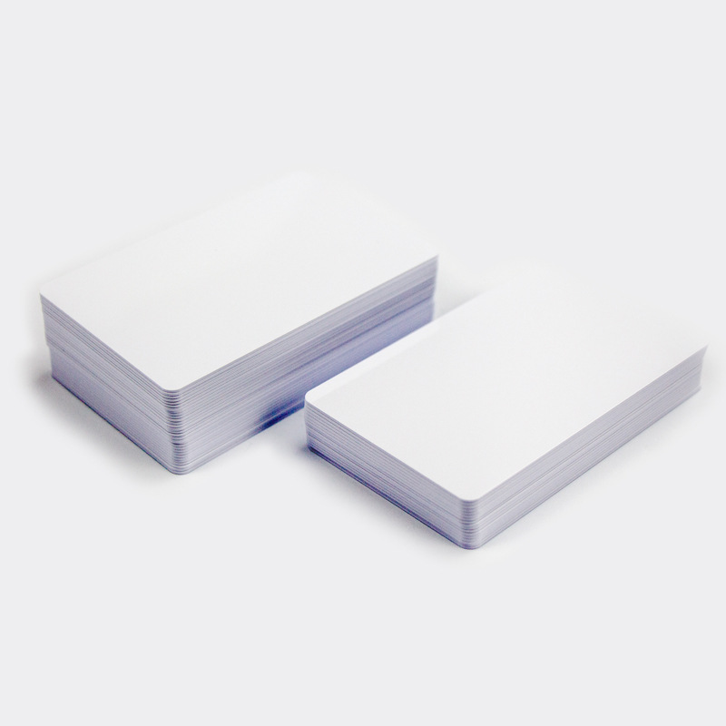 加工定制嵌入式芯片白卡接触式芯片白卡磁条白卡普通热敏打印白卡|ms