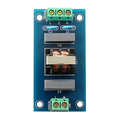 Фильтр EMI звук лифтинг острое гнездо фильтра Фильтр EMI волновой модуль силовой фильтр