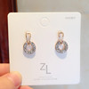 Silver needle, earrings, universal goods, silver 925 sample, wholesale