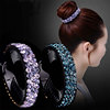 Sophisticated hairgrip, ponytail for adults, Korean style, diamond encrusted