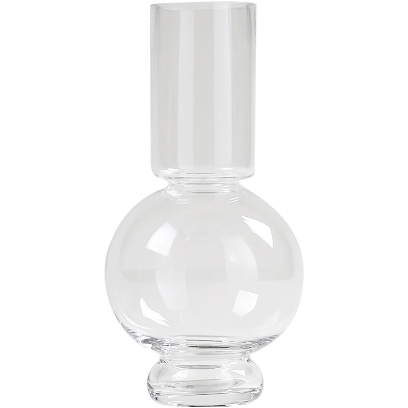 Glass geometric decorations, home decor, simple and elegant design