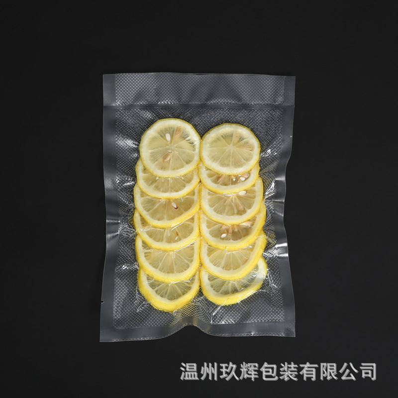 厂家现货食品真空袋透明压缩保鲜袋塑料防水密封零食袋封扣袋批发