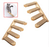 Rubber ladder from natural wood, multilayer toy, new collection, cat