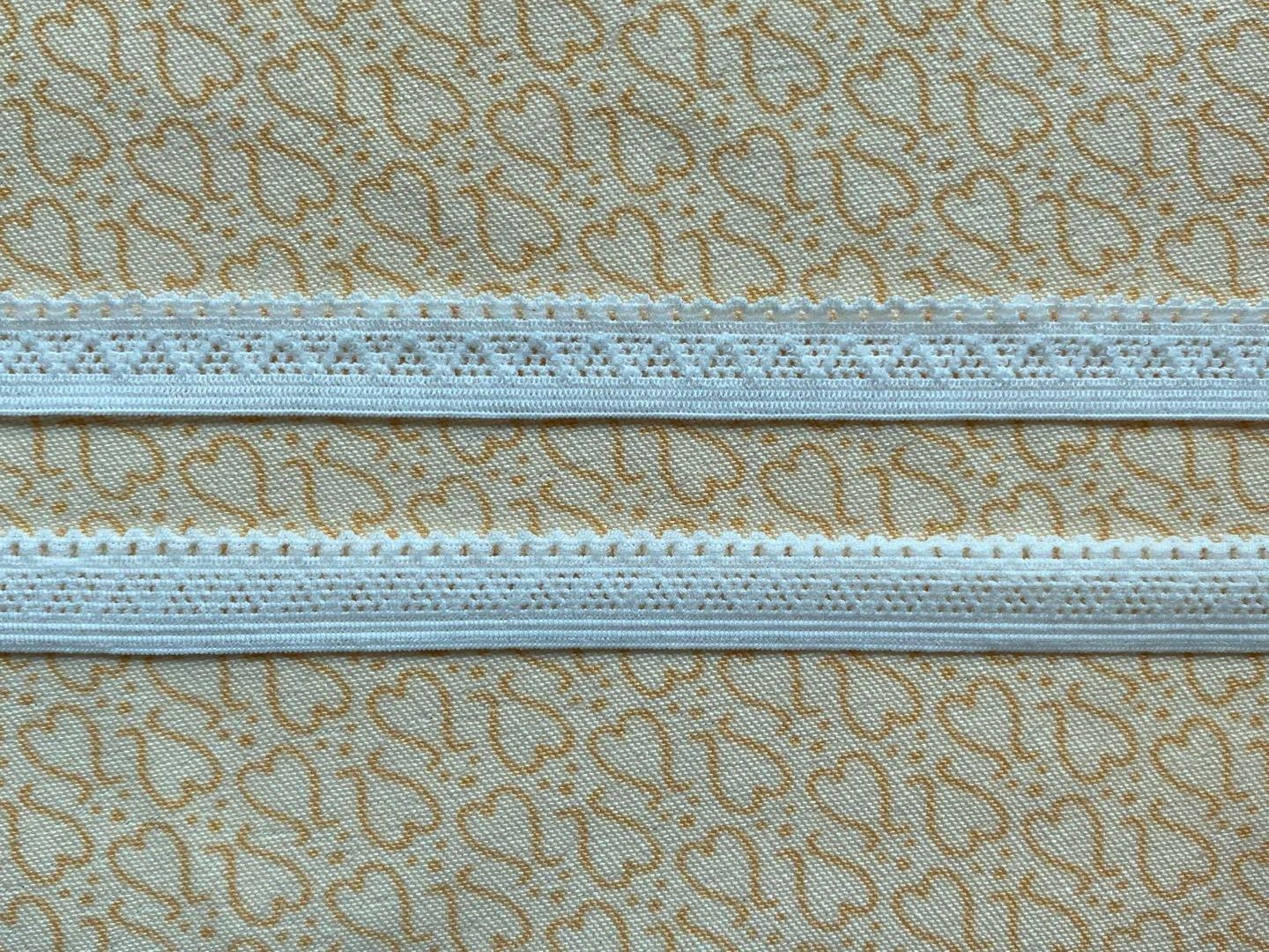 时尚花边 内衣内裤 文胸弹力 针织带 服装辅料 松紧带现货拿样