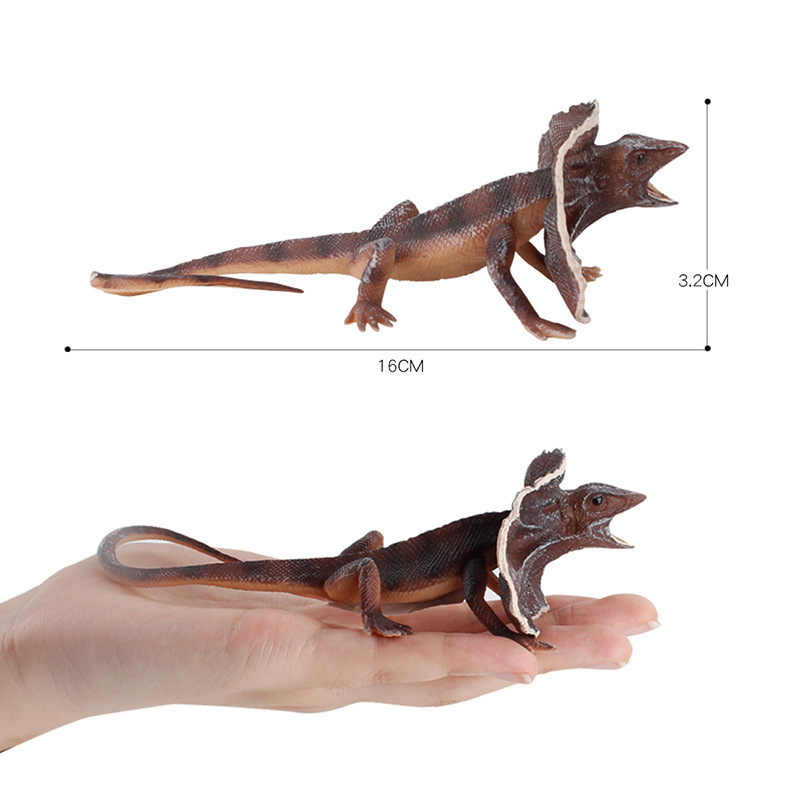 Comercio exterior Venta caliente simulación bosque animal sólido modelo estático paraguas lagarto gigante ciempiés Python niños cognitiva juguete