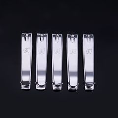 Extra-large silver nail clippers, single box packaging, nail trimmer tool, nail clipper with double grinding, direct sale from the manufacturer