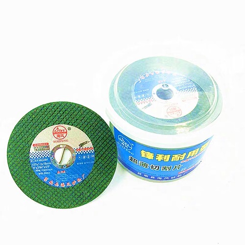 Cutting disc manufacturer direct sales 107 resin cutting disc double mesh ultra-thin stainless steel grinding wheel angle grinder cutting disc
