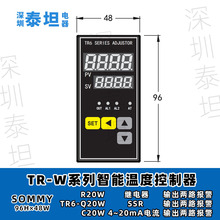 松美SOMMY 智能温度控制器 调节仪TR6-C20W 96H×48W DC电流输出