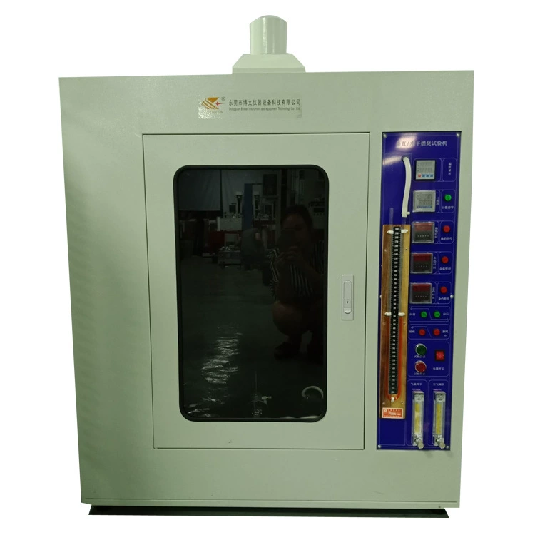 Машина испытания сгорания электрического тестера сгорания провода Вертикальная Горизонтальная не-задержала прибор оборудования представления сгорания Донгуан