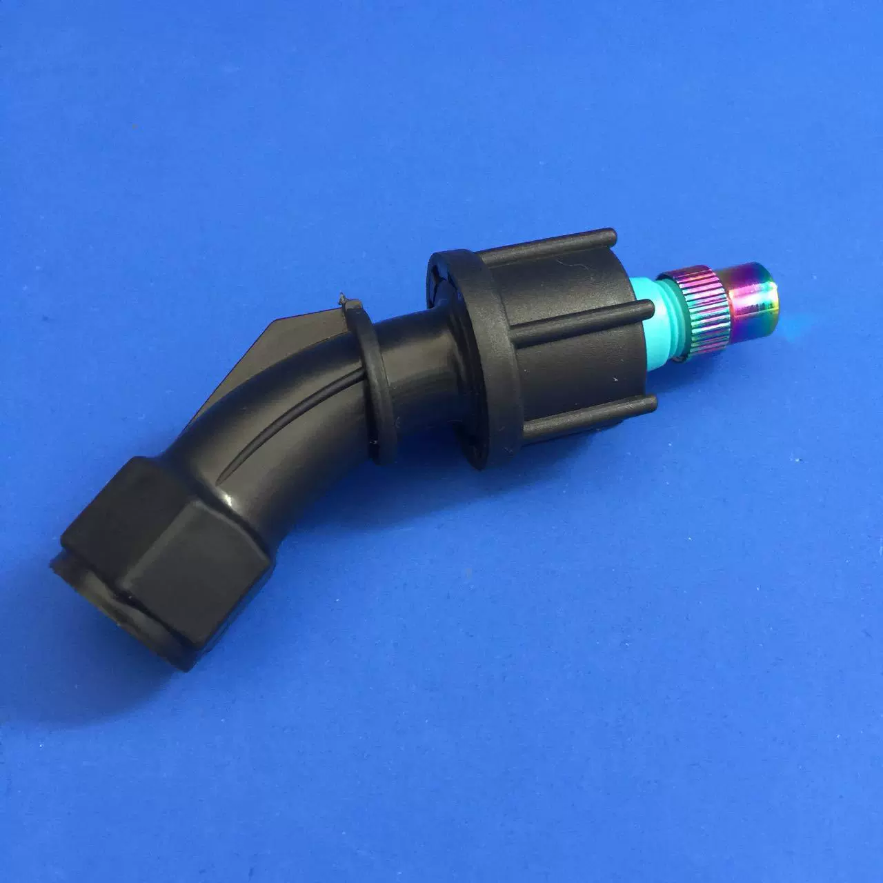 喷雾器喷头配件铜头电镀七彩钛金土豪金单喷双喷三喷头高档喷头