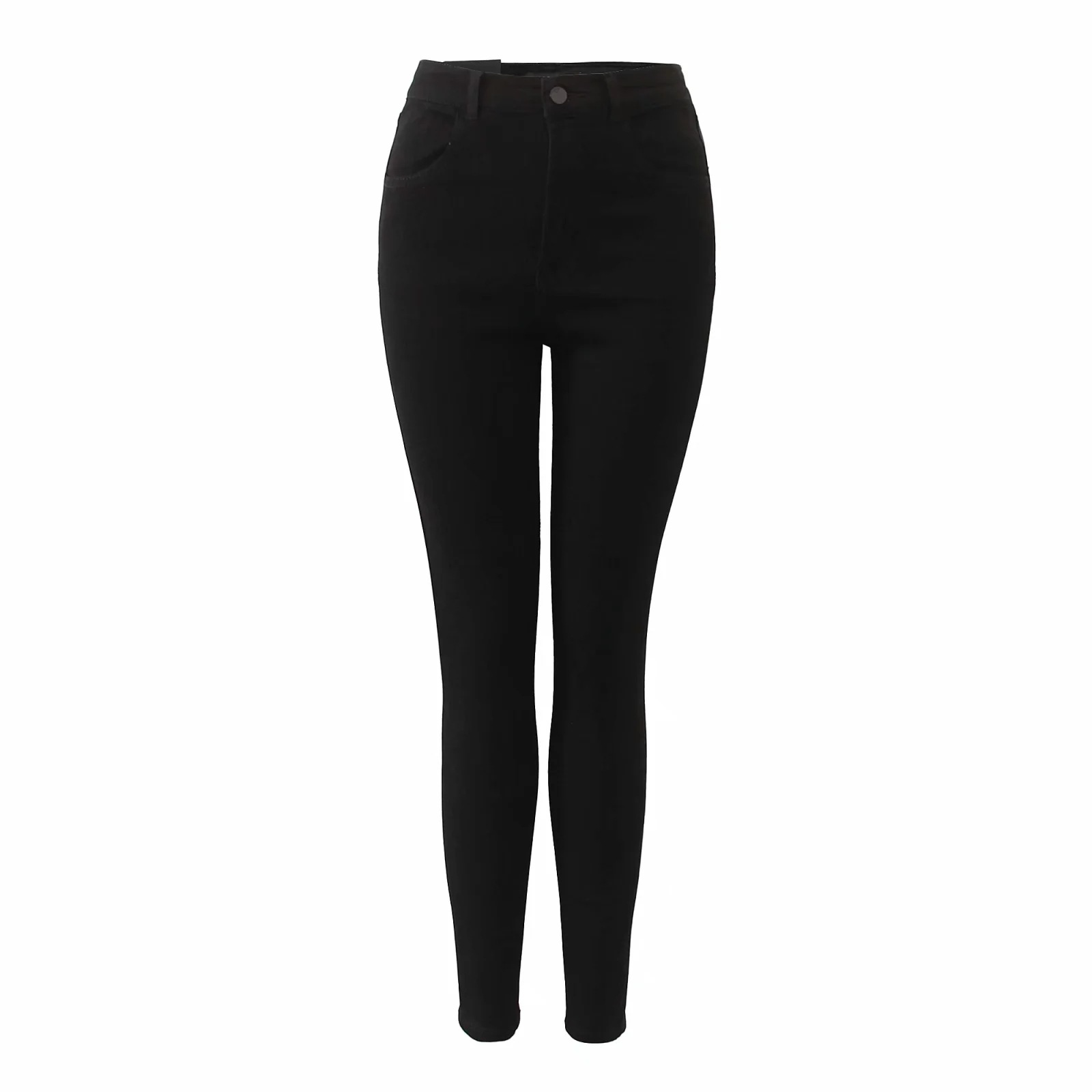 elasticidad otoño e invierno pantalones de mezclilla ajustados para mujer NSAC14430