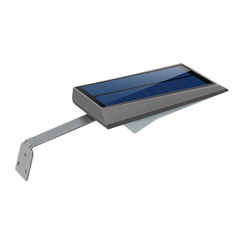 颖豪太阳能光控人体感应壁灯 户外庭院景观墙灯 围墙LED光感路灯