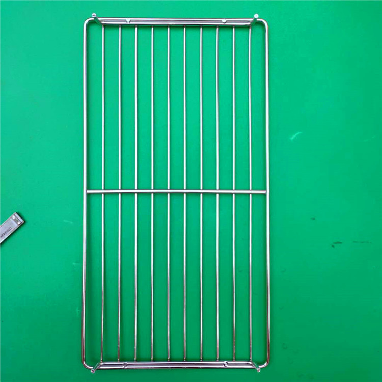 Fábrica al por mayor de acero inoxidable barbacoa neto cuadrado pastel pan de refrigeración rack barbacoa net