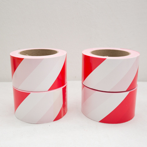 Source T warning tape plastic PE new material disposable caution barrier tape ribbed without words 100m red white yellow