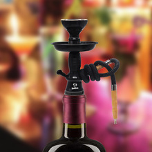 厂家直销  阿拉伯水烟带水烟管套装配件 铝制手雷红酒瓶头 Hookah