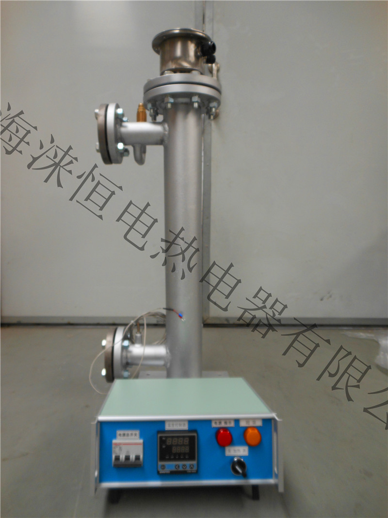 蒸汽管道加热器 立式管道加热器 配控制系统PID控制