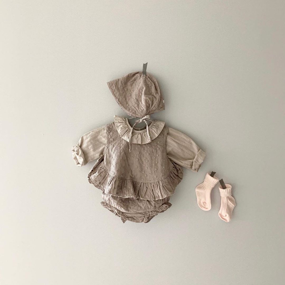 Title 5, Conjunto infantil de tres piezas con chaleco bo...