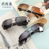 Fashionable metal sunglasses, trend glasses solar-powered