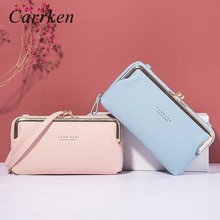 跨境货源 CarrKen新款女包韩版时尚单肩斜挎包手机包多功能横款包