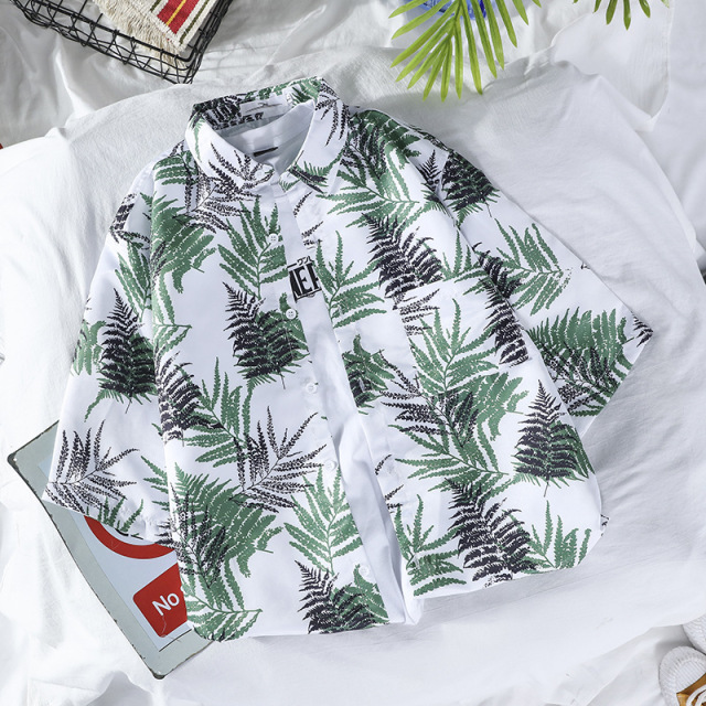 Summer men’s new beach shirt