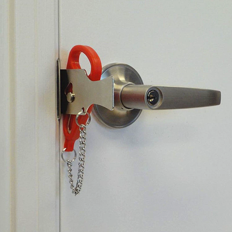 Портативный дверной засов PortableLock, дверной верхний засов, защитное устройство от кражи