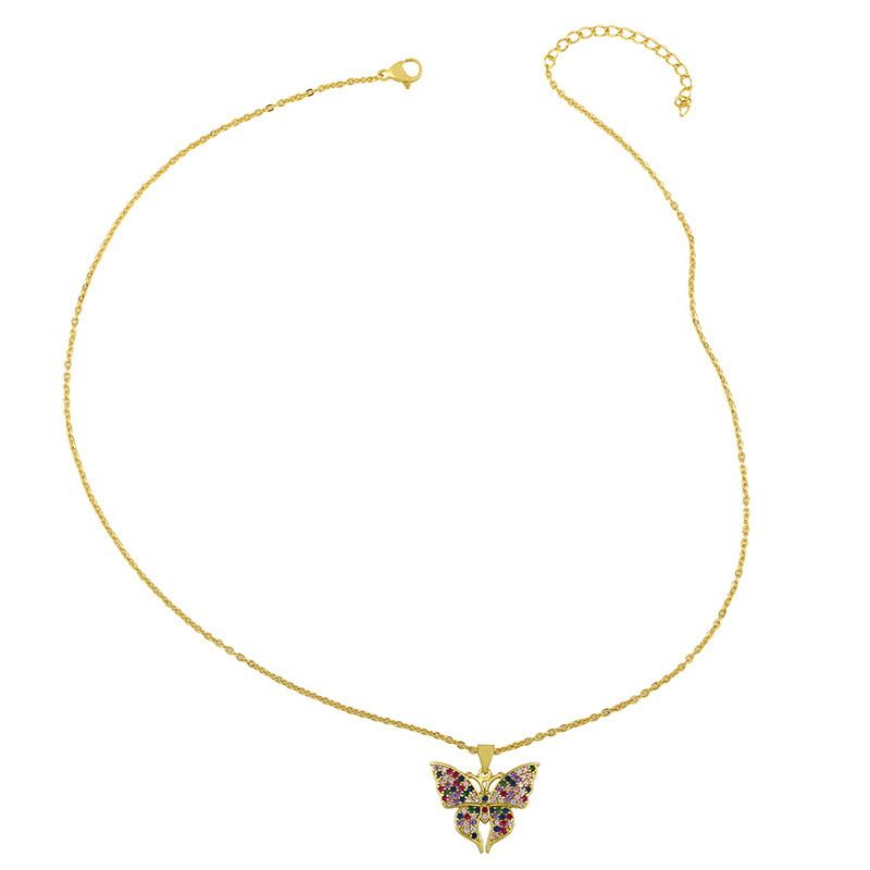 Fashion Butterfly Necklace display picture 5