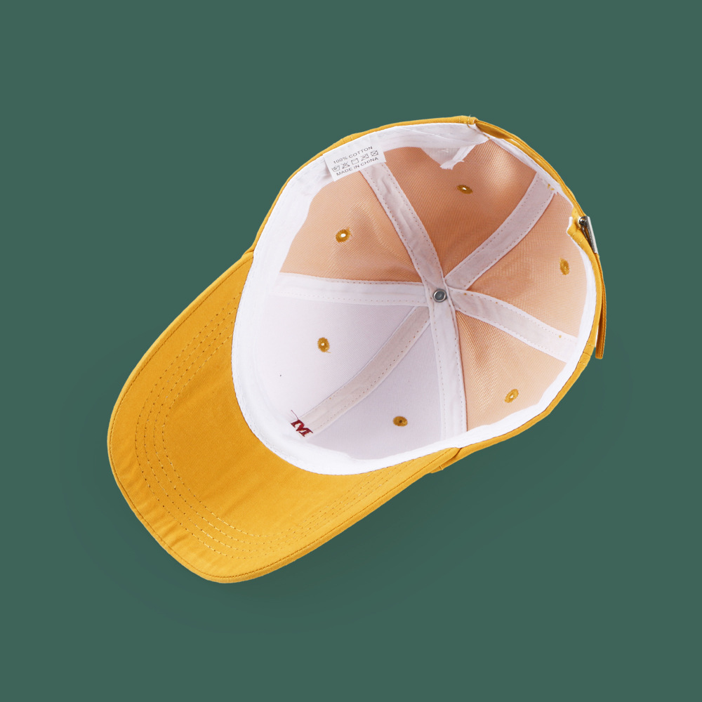 Summer Sun Hat Letter Embroidery Cap Hats Japanese Caps Baseball Wholesale Nihaojewelry display picture 9