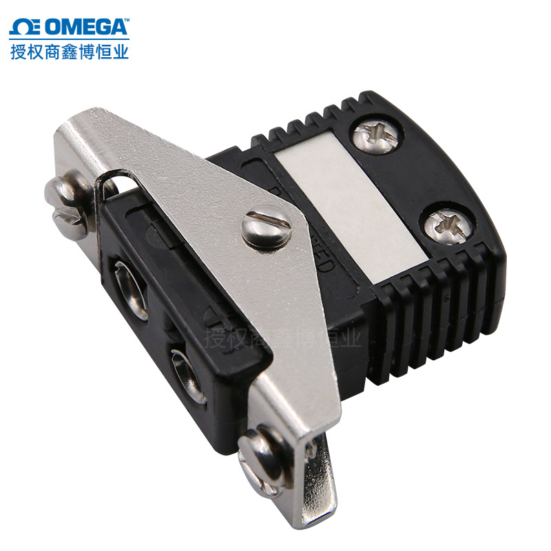 OSTW-J-F-SACL黑色J型热电偶面板连接器测温端子美国奥米佳母插座
