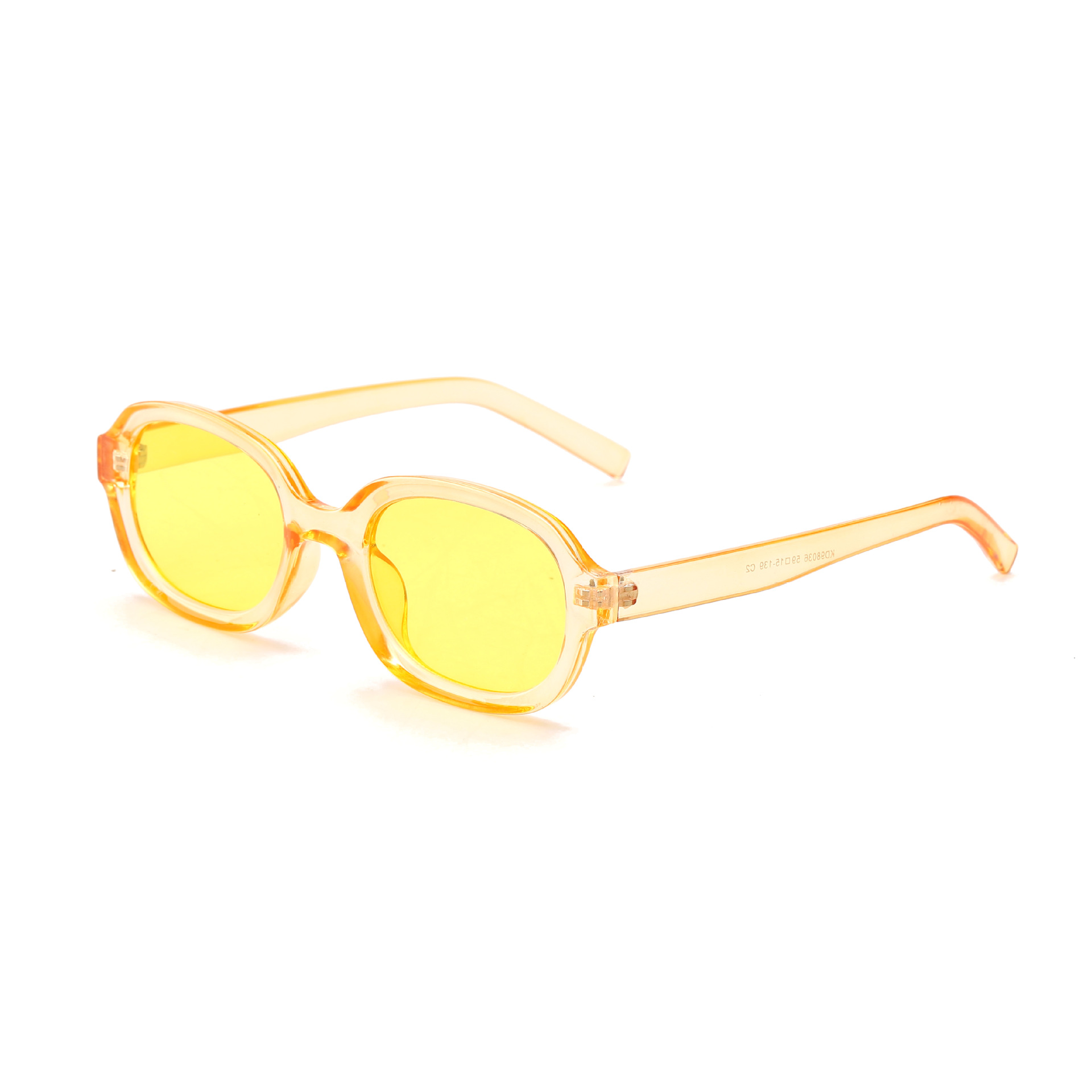 2020 nuevas gafas de sol cóncavas ovales hip hop estilo coreano de moda retro gafas de sol disco TikTok 98036
