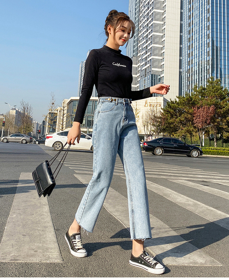 Pantalon léger femme en cow-boy - Ref 3430205 Image 7