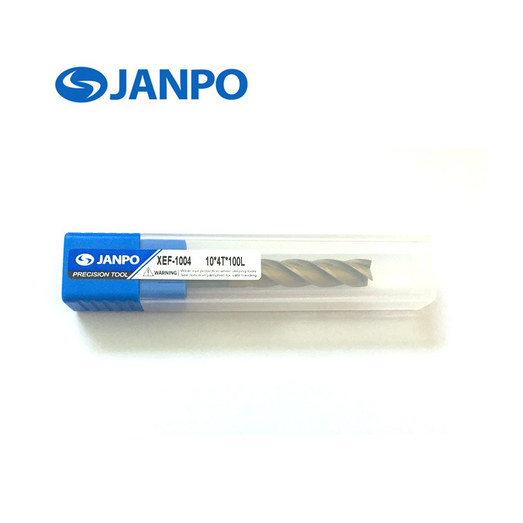 台湾勇京/JANPO 超微粒长刃立铣刀 钨钢铣刀 φ10 XEF-1004