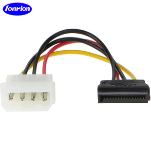 �Դ��4PĸHSG�����DSATA15Pĸ�^20AWG���Ĵ��ڹ�����L��