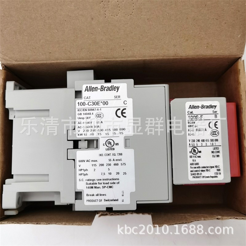 AB 100-C30E*00 100S-C30EJ22BC Allen-Bradley 接触器