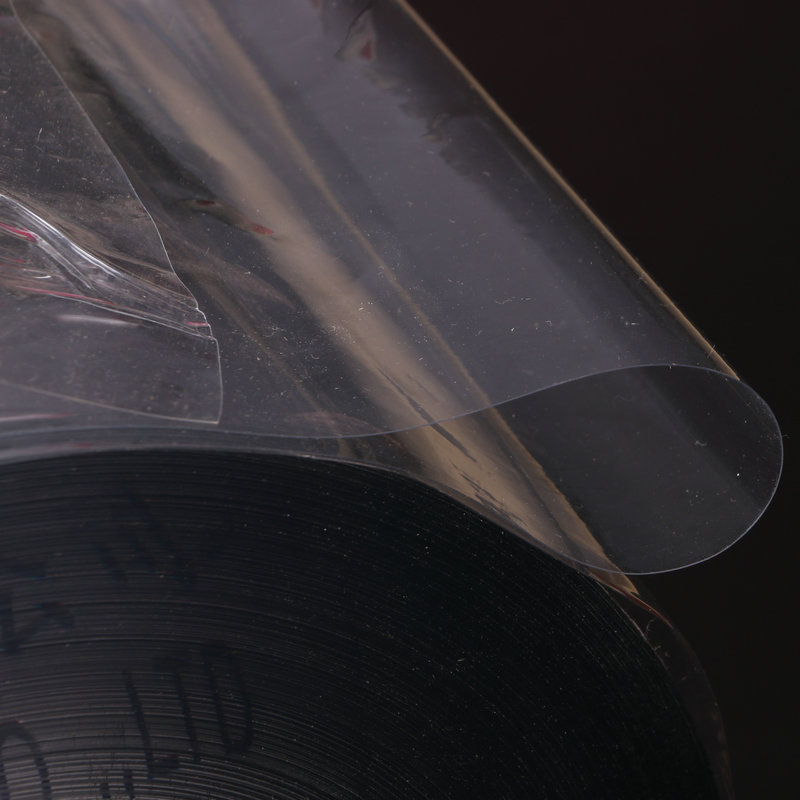 Fabricante de cristal transparente PVC cristal película protectora de protección del medio ambiente electrostática esmerilado embalaje de plástico película retráctil al por mayor