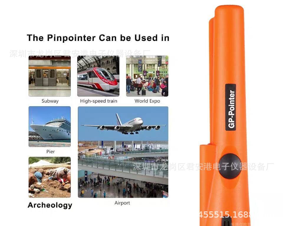 Радио детектор gp-pointer detector 手持金属金银探测器金属探测笔金属探测棒