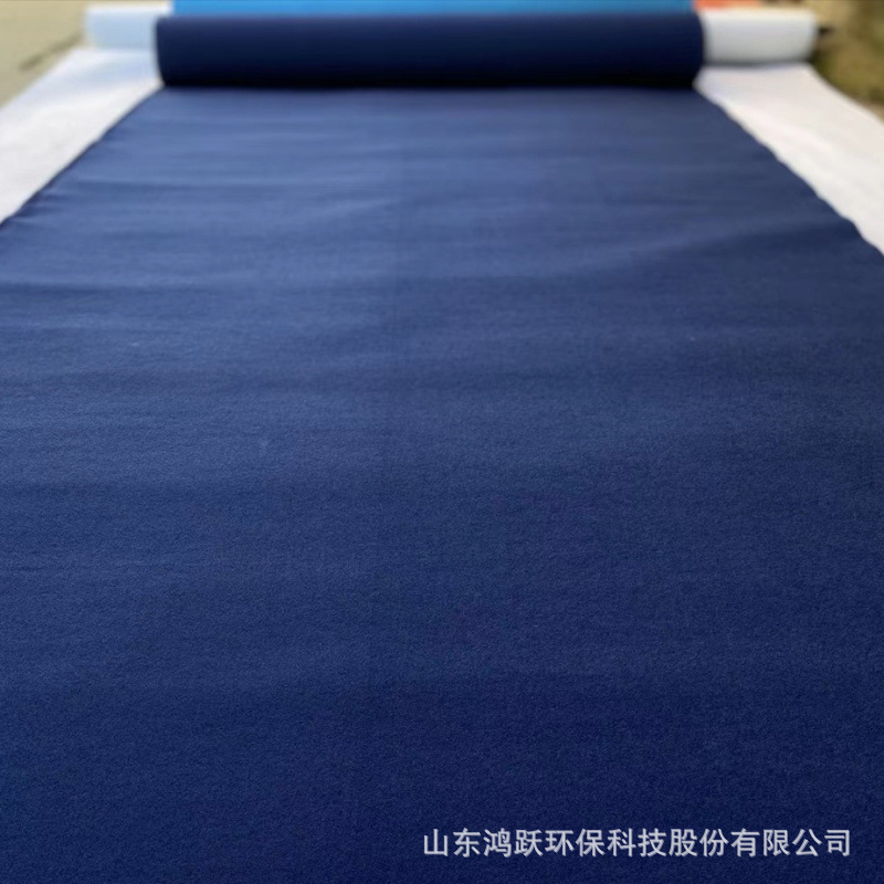 厂家定做批发5mm加厚蓝黑色深蓝色拉绒地毯 商业品牌巡展会场布置