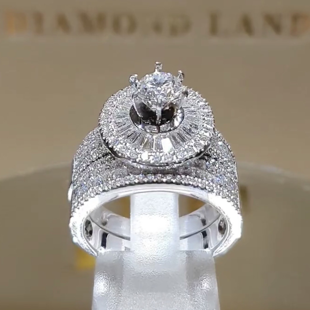 fashionable wedding ring for men and women
