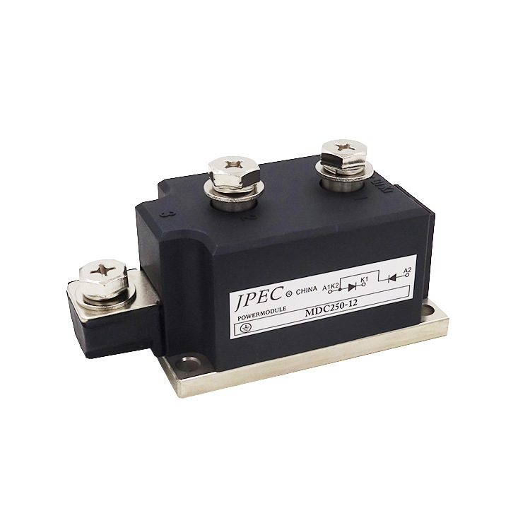 二极管整流模块MDC250-12 MDC250A1200V整流桥臂模块上海奇亿JPEC